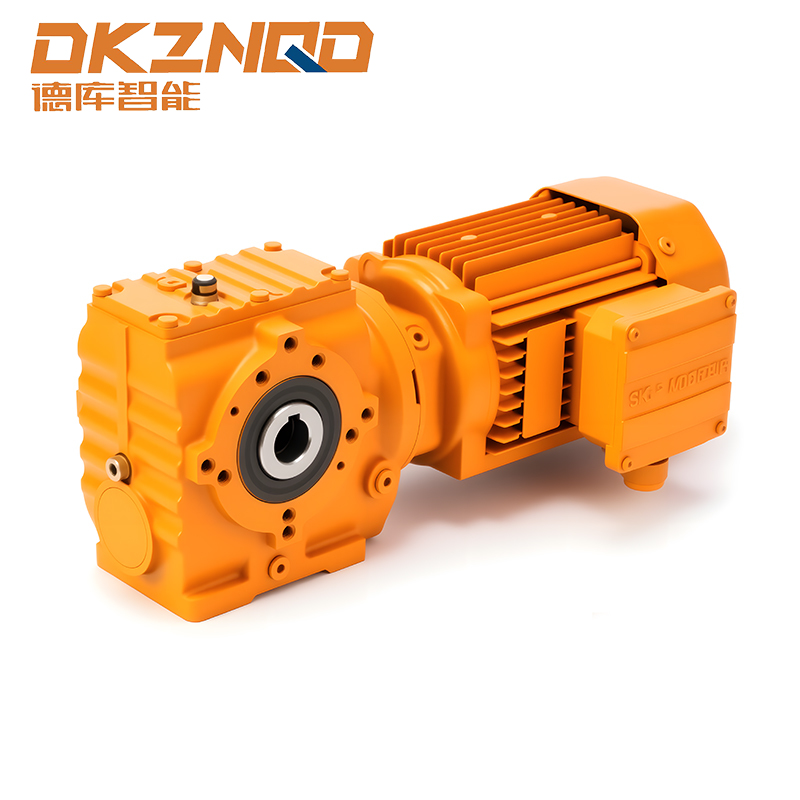 Horizontaler rechtwinkliger Schneckengetriebemotor der K-Serie