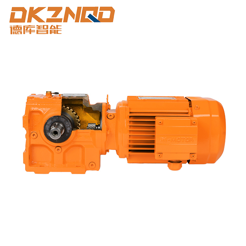 Stirnrad-Schneckengetriebemotor der S-Serie